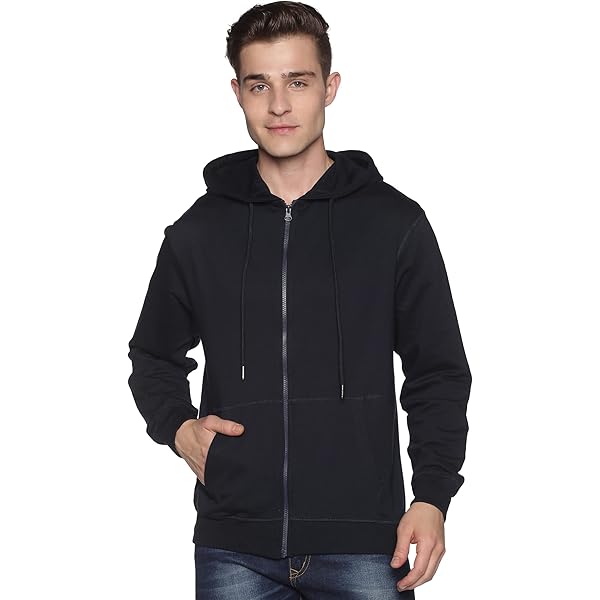 INTO THE AM Zip Up Hoodies for Men - Casual Lightweight